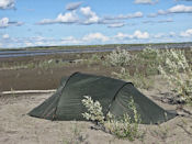 Camp après Fort Yukon.